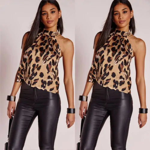 Chic Leopard Women's Tops