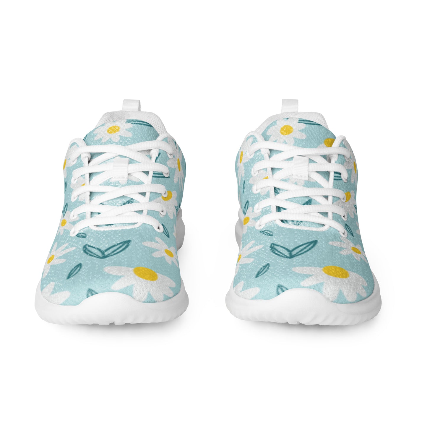 Floral Bloom Athletic Shoes for Women - FabFemina