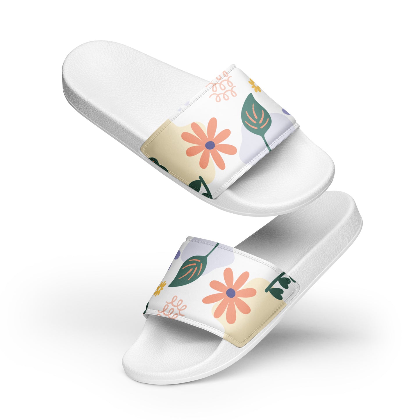 Floral Paradise Women's slides - FabFemina