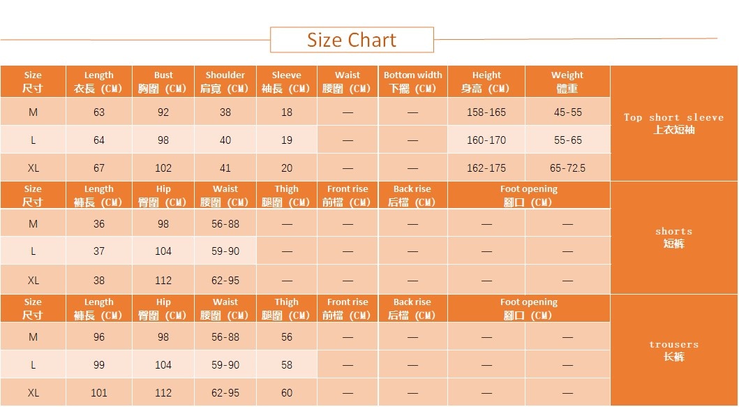 Three-piece 100% cotton gauze short-sleeved top trouser and shorts pajamas set - FabFemina