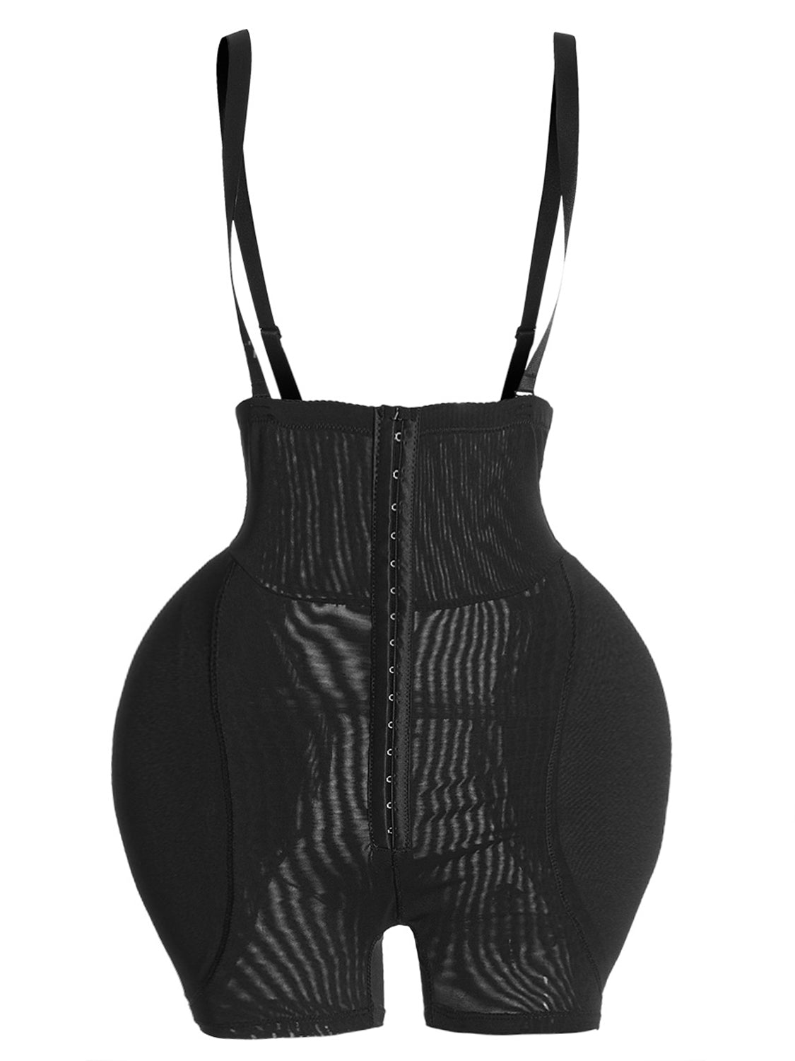 Full Size Hook-and-Eye Under-Bust Shaping Bodysuit - FabFemina
