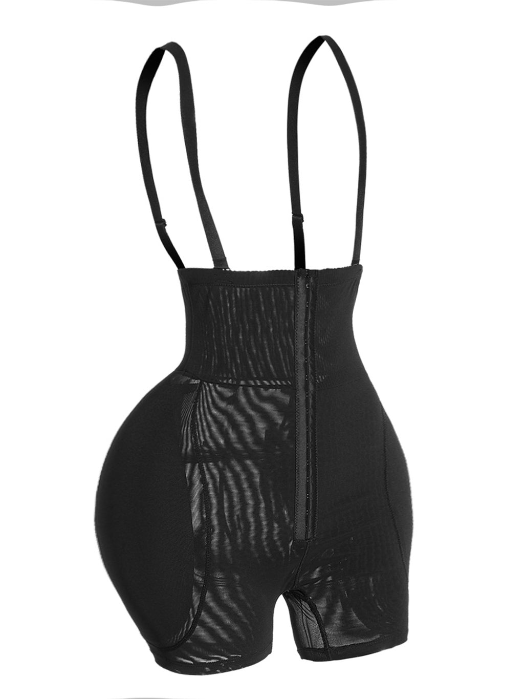 Full Size Hook-and-Eye Under-Bust Shaping Bodysuit - FabFemina