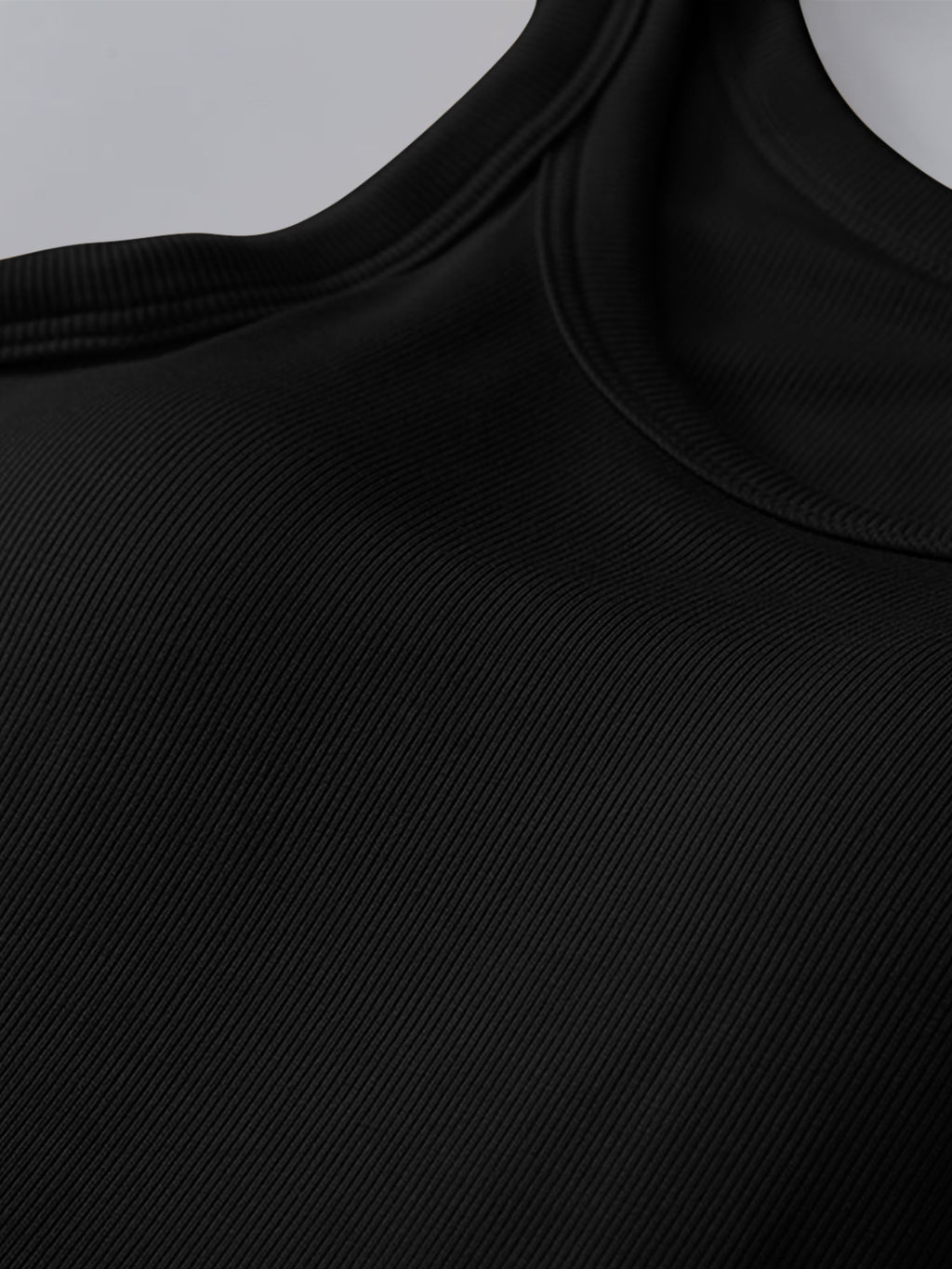 Round Neck Tank with Bra - FabFemina
