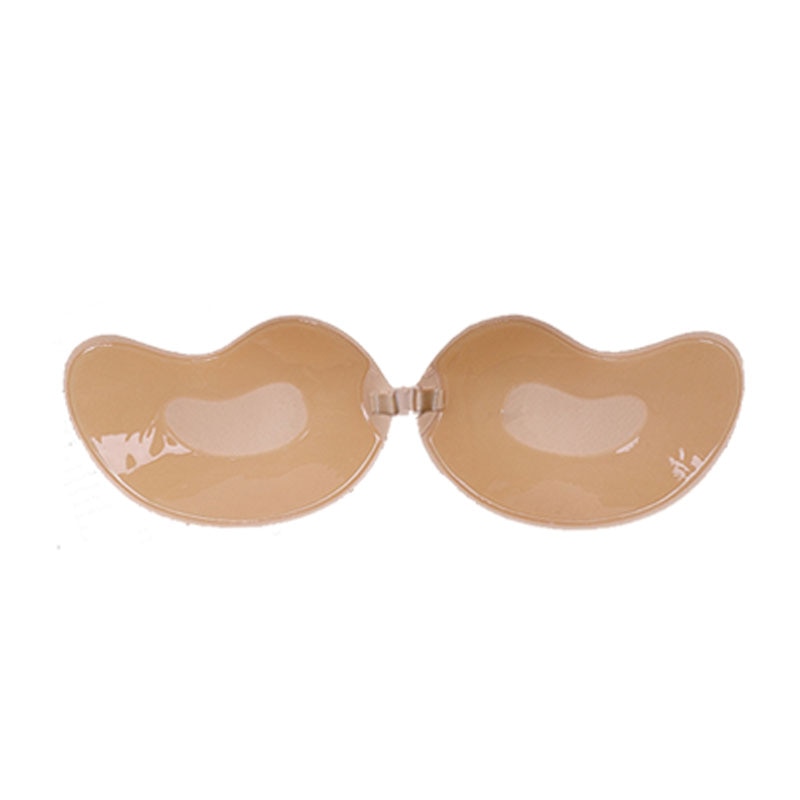 Self-Adhesive Silicone Bust Invisible Strapless Push Up Bra - FabFemina