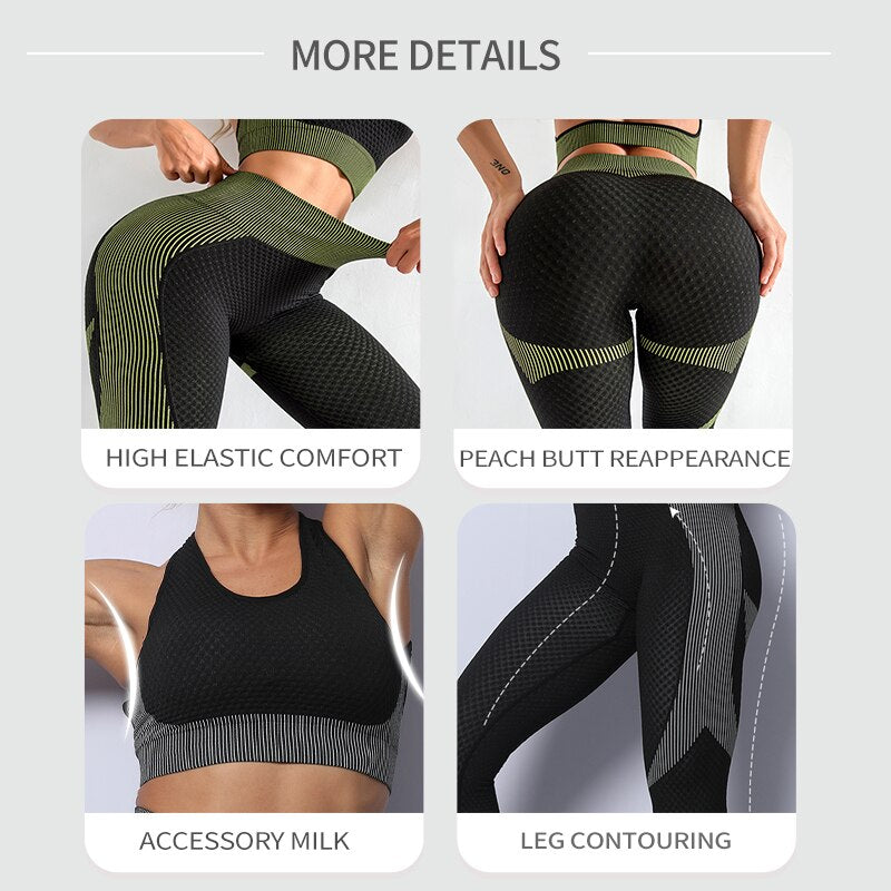 Sportswear Tracksuit Leggings - FabFemina