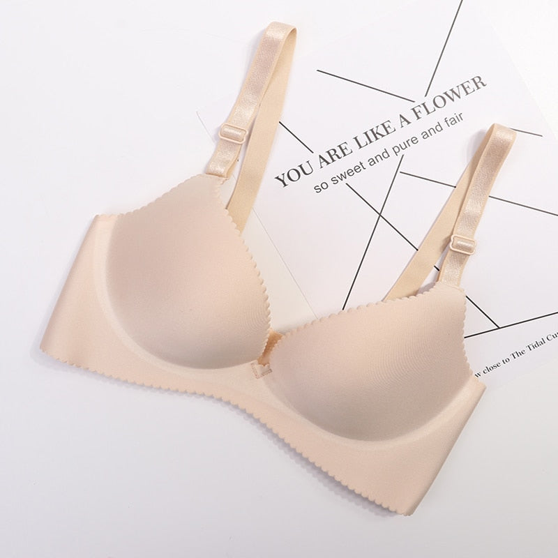 Sexy Deep U Cup Push Up Bras For Women - FabFemina