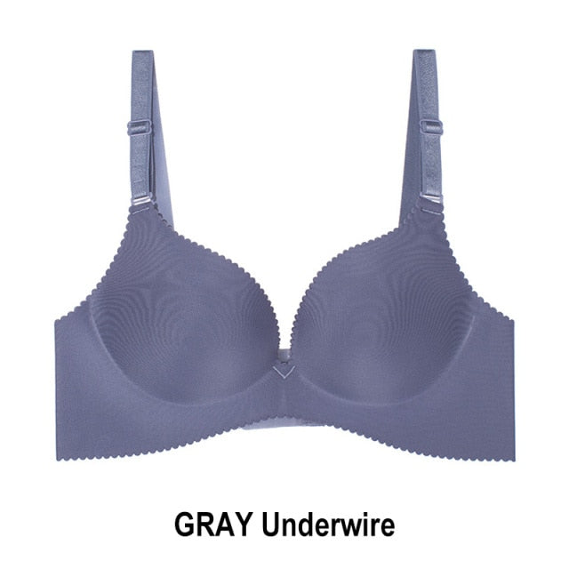 Sexy Deep U Cup Push Up Bras For Women - FabFemina