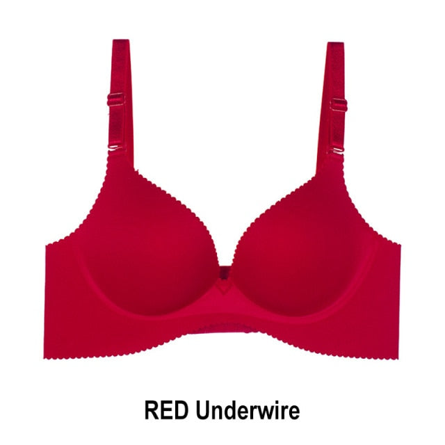 Sexy Deep U Cup Push Up Bras For Women - FabFemina