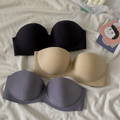 Sexy Strapless Invisible Push Up Bras - FabFemina