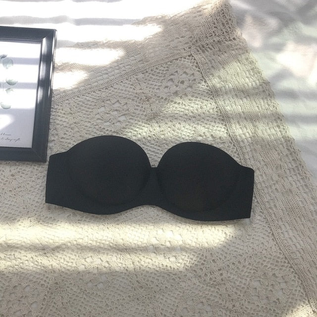 Sexy Strapless Invisible Push Up Bras - FabFemina