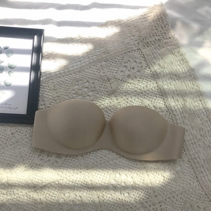 Sexy Strapless Invisible Push Up Bras - FabFemina